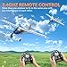 VOLANTEXRC RC Plane Trainer Sport Cub 4CH Remote Control Airplane with Prop Saver, 6-Axis Gyro Stabilizer & 3 Modes to Fly, Radio Controlled Aircraft RTF for Beginners & Adults (500mm,Blue)