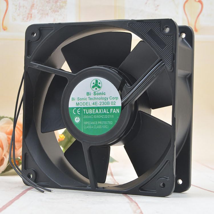 Sonic 12038 220V 4E-230B 02 12CM All Metal High Temperature Cabinet Fan