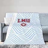 Loyola Marymount University Logo Flannel Blanket Throw Soft Fuzzy Plush Cozy Fleece Blankets40 X30