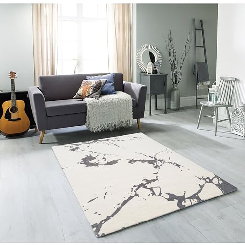 Image of Soft Pure Woolen Modern Collection Tufted Carpet for Living Room,Bedroom'Kitchen and Hall (10 X 13) Feet