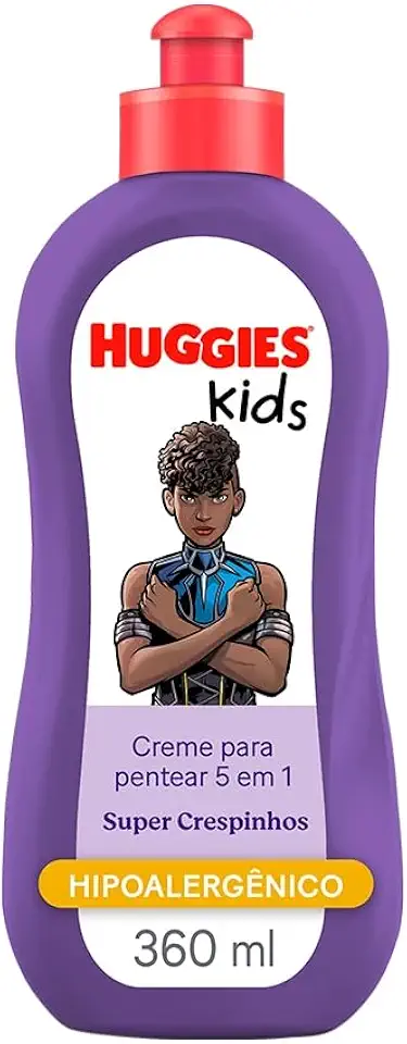 Creme para Pentear Huggies Kids Super Crespinhos 360 ml