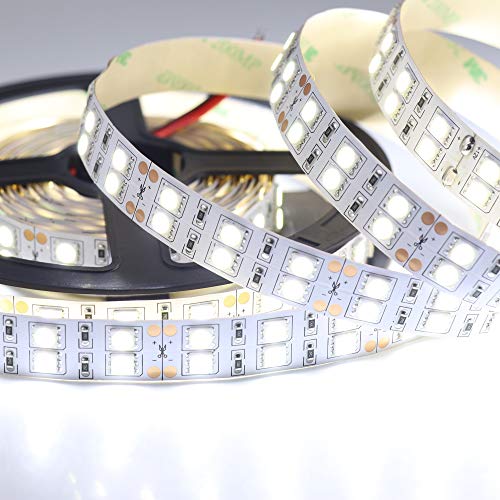Tira LED flexible blanco frío 16.4ft 600 LEDs 12V miniatura 3
