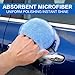 FONASONIC 6 Pack Microfiber Wax Applicator Pads, Car Wax Applicator with Finger Pocket, Detail & Polishing Foam Pad for Car Cleaning and Best Polishing (5 inch)