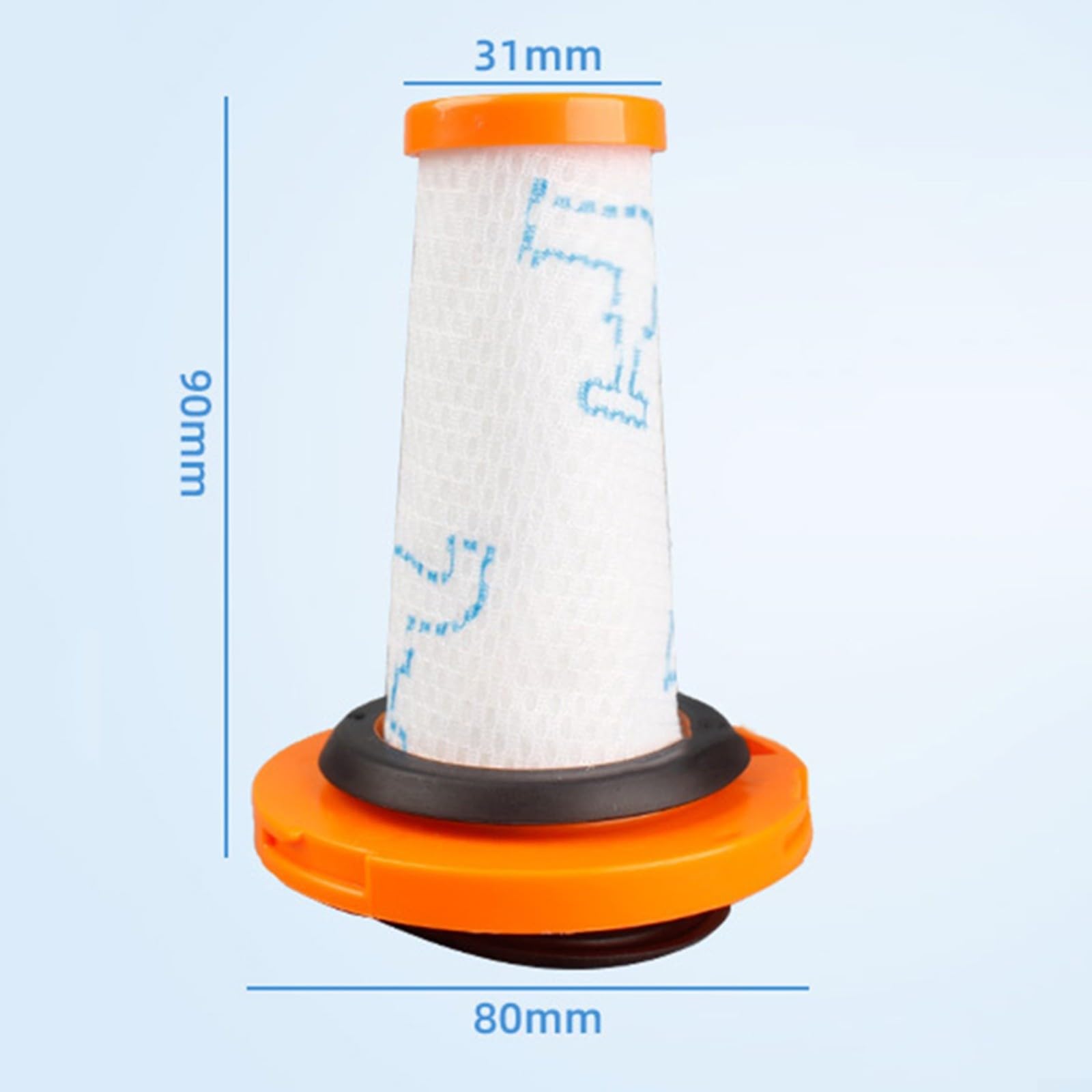 Filtros para X-Force para aspiradora Flex 9.60 inalámbrica lavable reutilizable (3 paquetes)