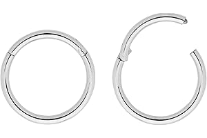 365 Sleepers Earrings 2PCS - 18G Hoop Earrings