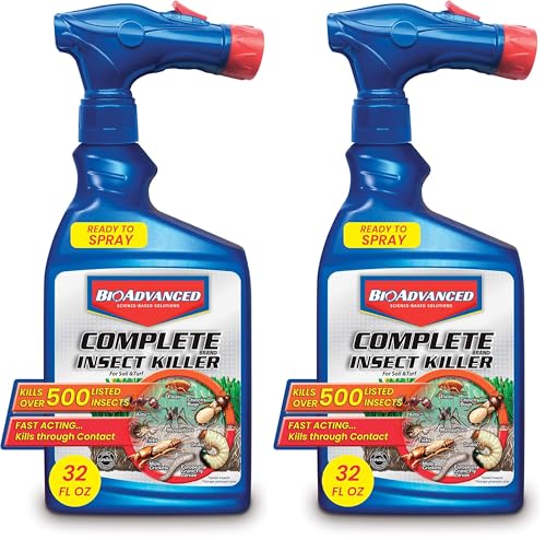 BioAdvanced Complete Insect Killer for Soil and Turf, Ready-to-Spray, 32 oz (Pack of 2)