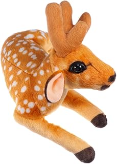 Amosfun Brinquedos De Pelúcia Para Bebês Bichos De Pelúcia Fulvo Travesseiro De Pelúcia Veado Veado De Pelúcia Para O Natal Brinquedo De Pelúcia Modelo Veado De Natal Bebê Alce Brinquedo