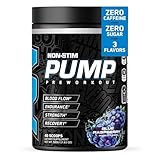 All Black Everything Non Stim Pre-Workout | Preworkout Energy Drink Mix | Caffeine Free | Creatine, Beta Alanine & Citrulline | Energy Supplement for Men & Women | Blue Razz | 40 Servings