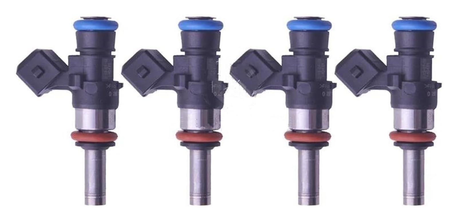 Inyector Diésel Para Vehículos De Gasolina EV14 Valores KT Inyección Alta Impedancia 0280158209 870 Cc 80 Lbs Inyector Combustible Con Boquilla 4X