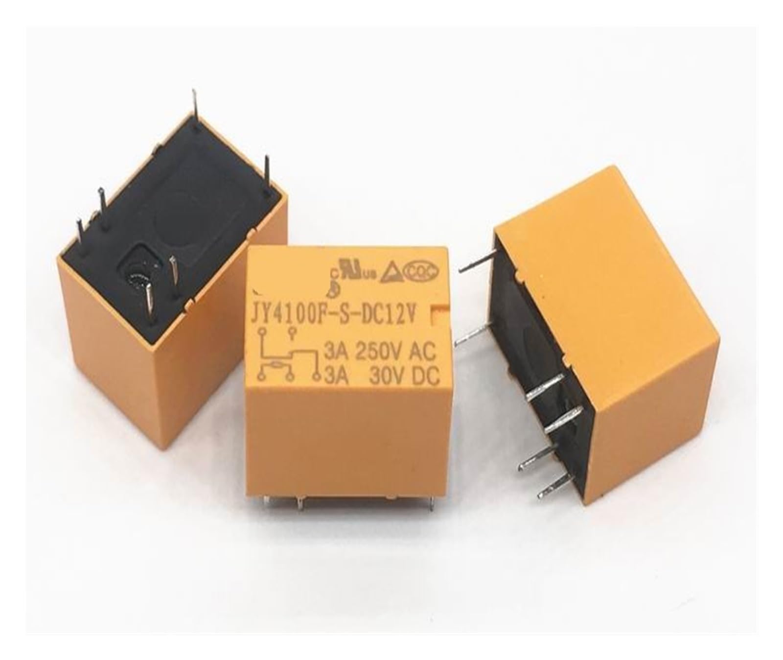 YZWRWRMKTB 1pc JY4100F-S-DC12V (4100-12V-3A) Relay 6pins