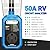EyGde RV Surge Protector 50 Amp Waterproof, RV Circuit Analyzer with Full Electrical Protection, Power Plug Adapter Protectors for 50amp Camper Travel Trailer Accessories