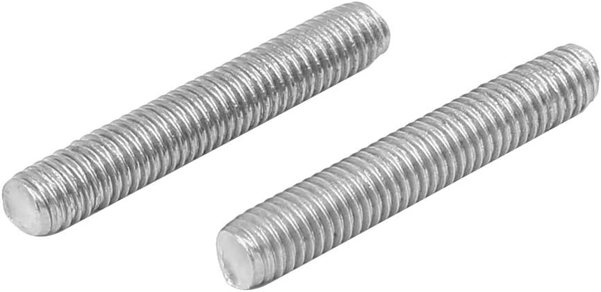 M5 x Nails, Screws & Fasteners 30mm 304 Stainless Steel Fully Threaded Rod Bar Studs Hardware Nut & Bolt Sets 50 Pcs