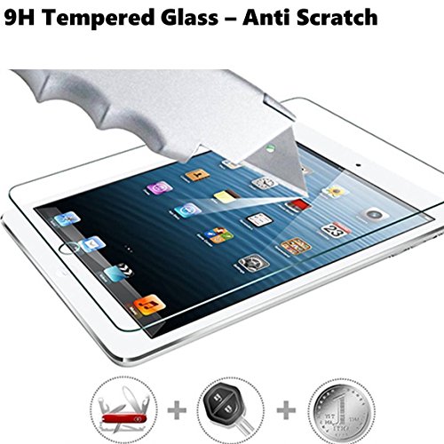 [2-Pack] Ipad 9.7 (2018 & 2017) / Ipad Pro 9.7 / Ipad Air 2 / Air 1 Screen Protector, Inkuze Tempered Glass Screen Protector #TOP2