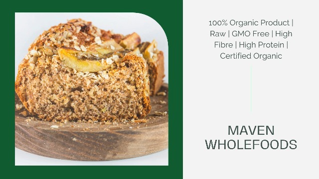 Maven Wholefoods Organic Jumbo Oats 1kg | Raw | GMO Free