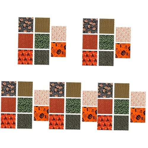 Tissu thématique Halloween coton SEWACC haute précision pour patchwork et décors durables