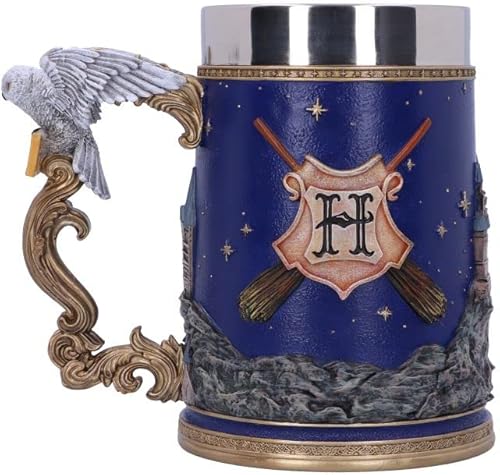 Miniatura 4 de Nemesis Now Jarra coleccionable de Harry Potter Hogwarts con licencia oficial de 6.1 in, color azul