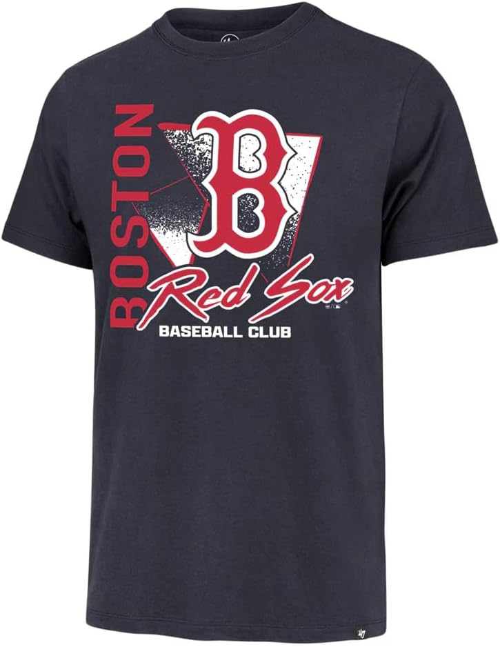 47 MLB Men's Official Side Arm Primary Logo Premier Franklin T-Shirt