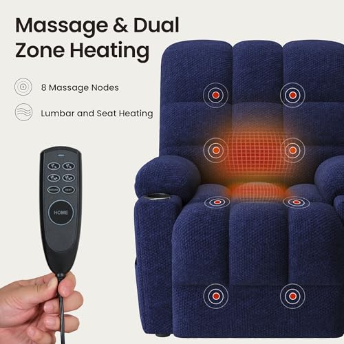 Sillón reclinable plegable metálico azul miniatura 4