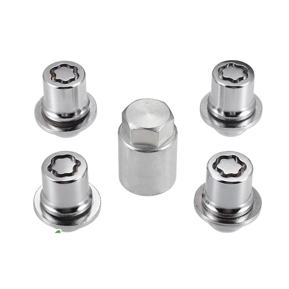 Tornillos llanta Toyota Camry y Sienna 2005-2023 juego antirrobo M12x1.5 con llave de seguridad 8