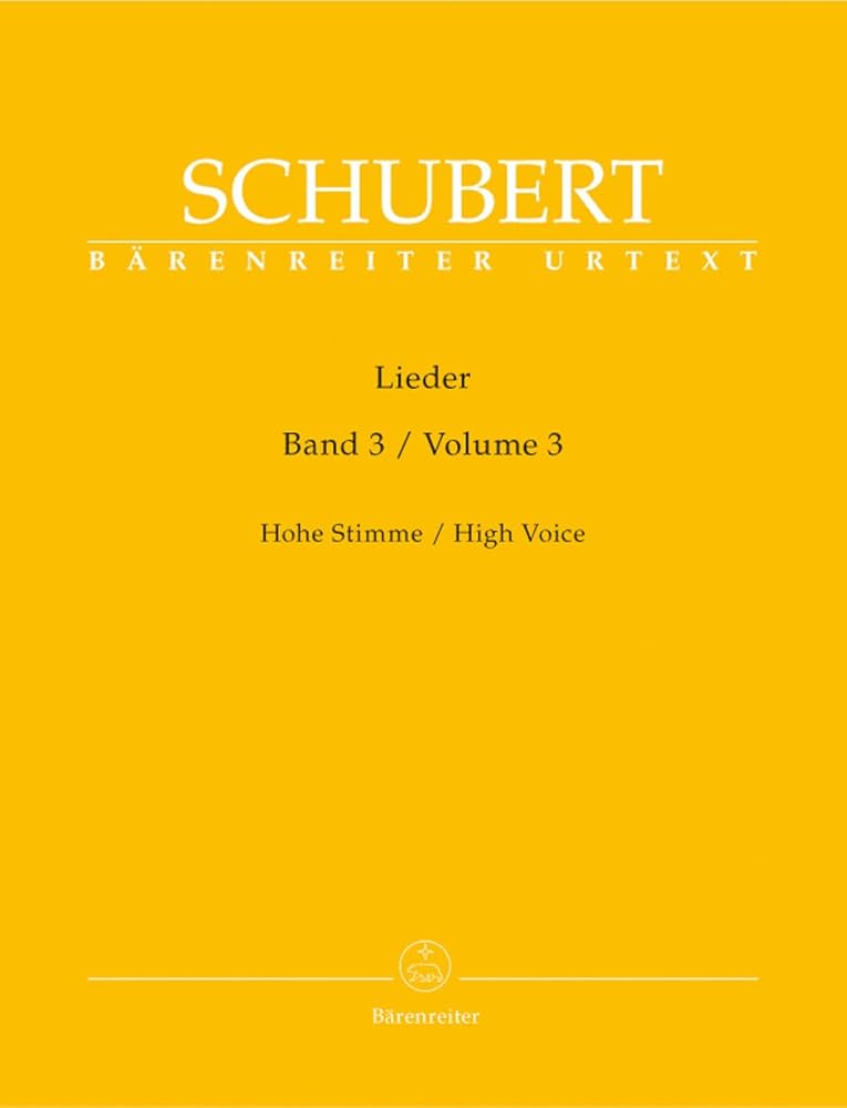 SCHUBERT/ LIEDER Ⅲ (高声用)EDTION PETER'S Schubert: Lieder - Volume 3 (Op. 80-98) (High Voice) : Franz