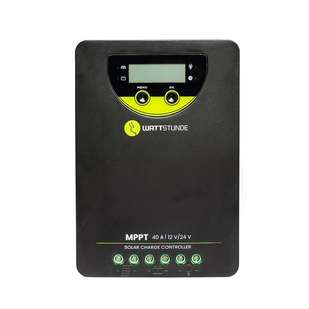 WATTSTUNDE® 20 A 90 V MPPT Solar Laderegler WLR-BT 20.90 MPPT 12 / 24 V