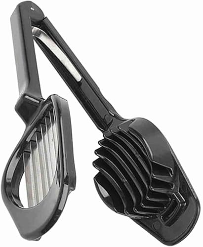 Miniatura 6 de Cortador de huevos, cortador de huevos de alambre de acero inoxidable, cortador de huevos de aluminio resistente, lavavajillas para huevo, fresa,