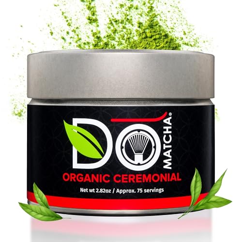 DoMatcha - Organic Ceremonial Green Tea Matcha Powder, Natural So...