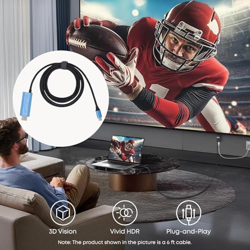Evita cortes de pantalla con el cable USB C 8K 60Hz de carga rapida para iOS 2