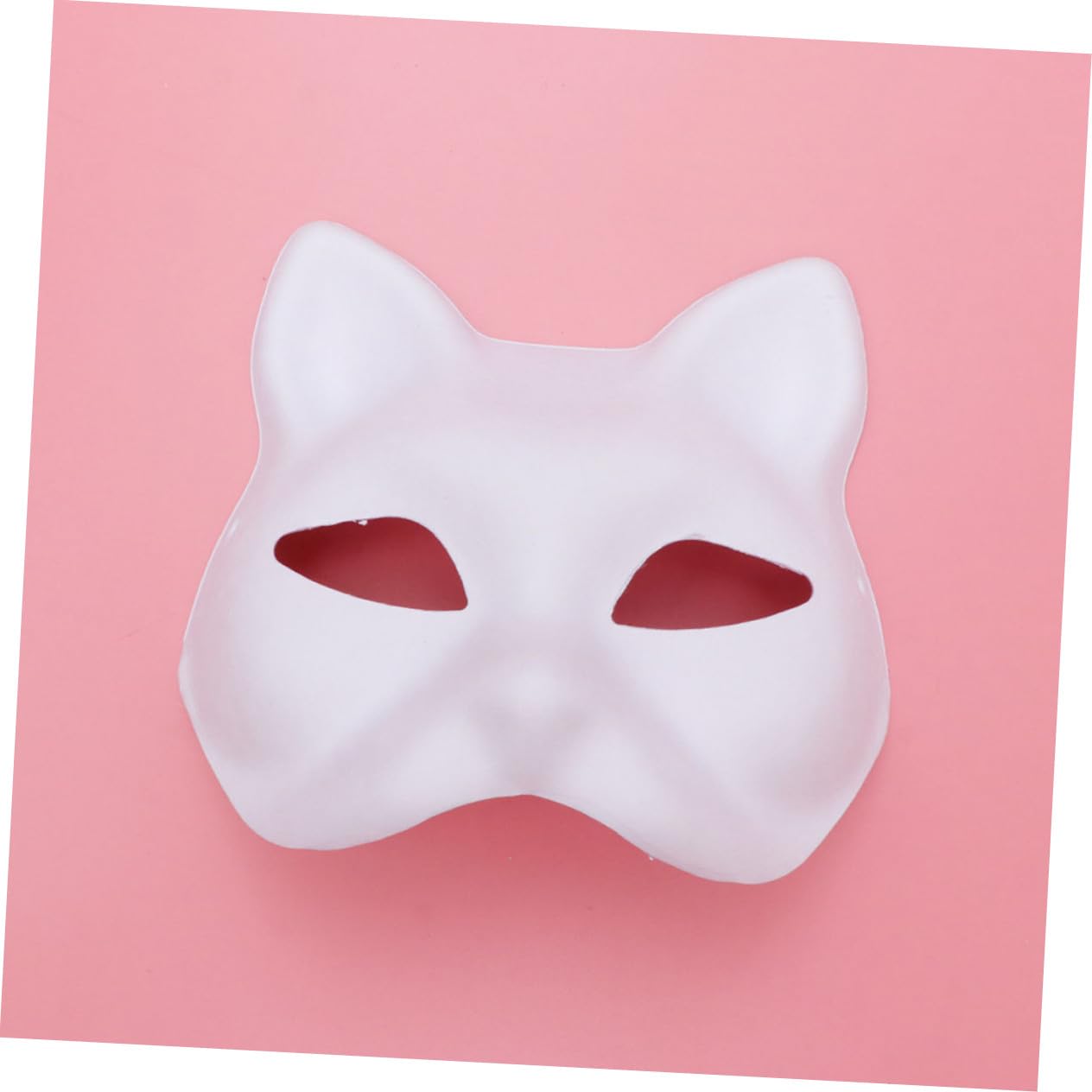 12 Piezas Máscaras de Papel Pulpa para Pintar Mano Máscaras DIY para Disfraz Halloween Accesorios para Fiestas Carnaval y Cosplay de Animales