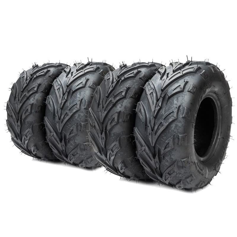 Replacement Set of 4 Tires for Trailmaster Mid XRX, Blazer 200 an...