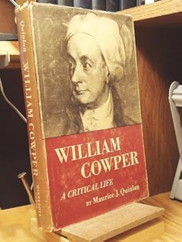 Hardcover William Cowper, a critical life Book