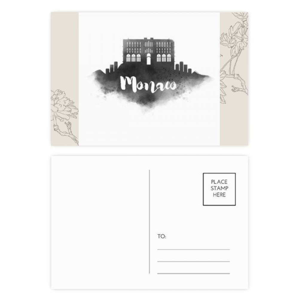 Carte postale Monaco de fleur : lot de 20 pour ne plus manquer de cartes de remerciement