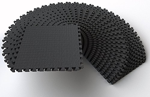 BalanceFrom Puzzle Exercise Mat with EVA Foam Interlocking Tiles - Image 3