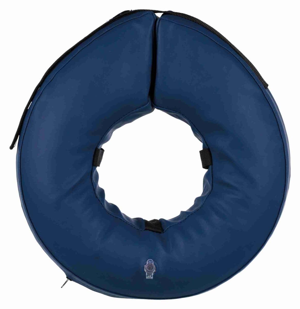 Trixie 19543 Schutzkragen, aufblasbar, M–L: 45–57 cm/11 cm, blau