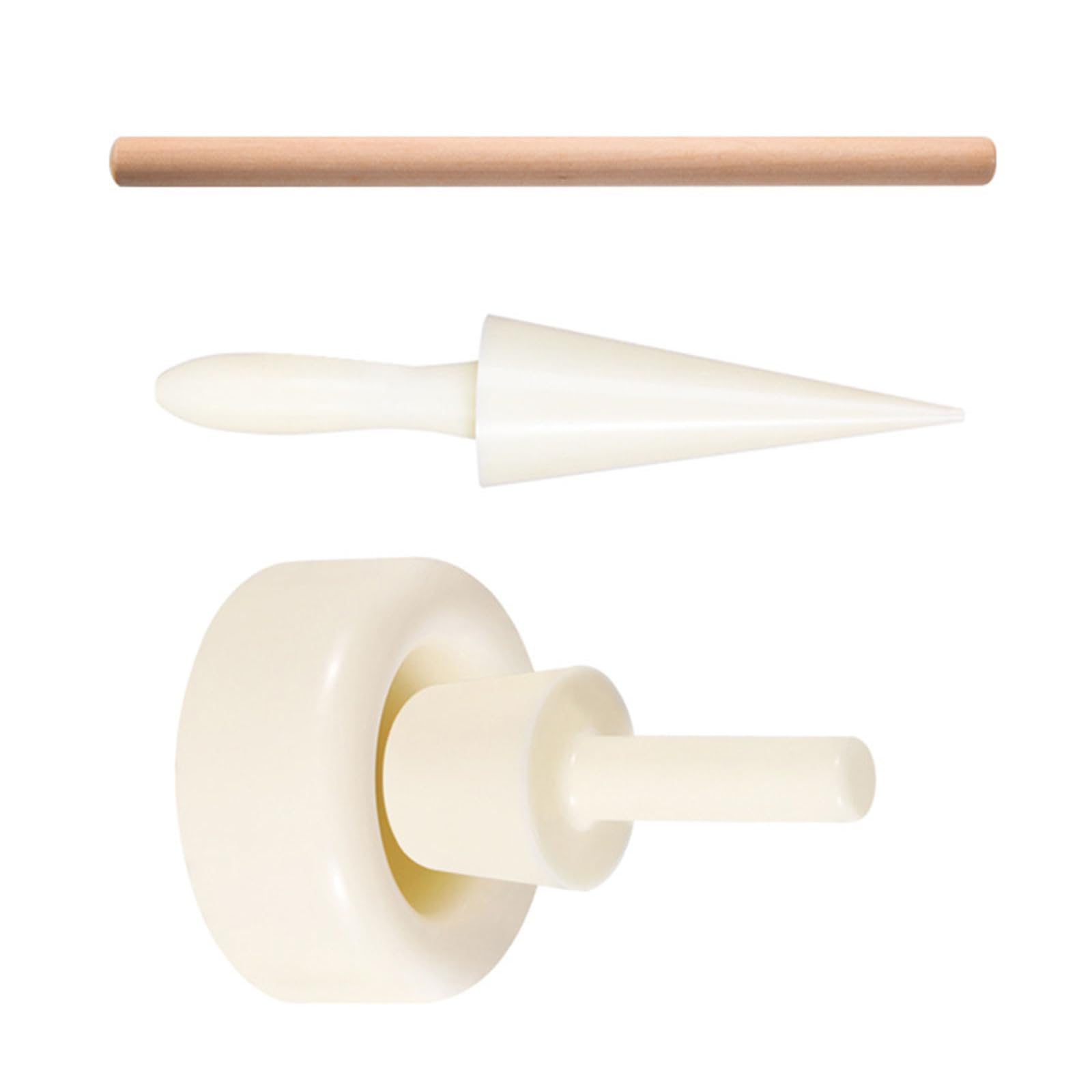 HGENAHGTF Professional Ice Cream Cone Shaper Practical Mold for Baking and Dessert Practical Wooden Kitchen Tool Wooden Dessert Mold
