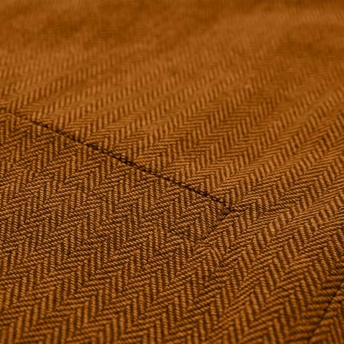 Mens Vintage Tweed Suit Vest Herringbone Workwear Western Classic Waistcoat Casual V Neck Button down Suit Vest2