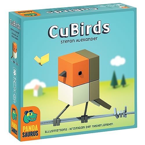 Catálogo de Cubared . 36 Pandasaurus Games CuBirds Juego de cartas - Reúne y organiza pájaros para ganar Juego de estrategia de construcción de flock, divertido juego familiar para niños y adultos, de...