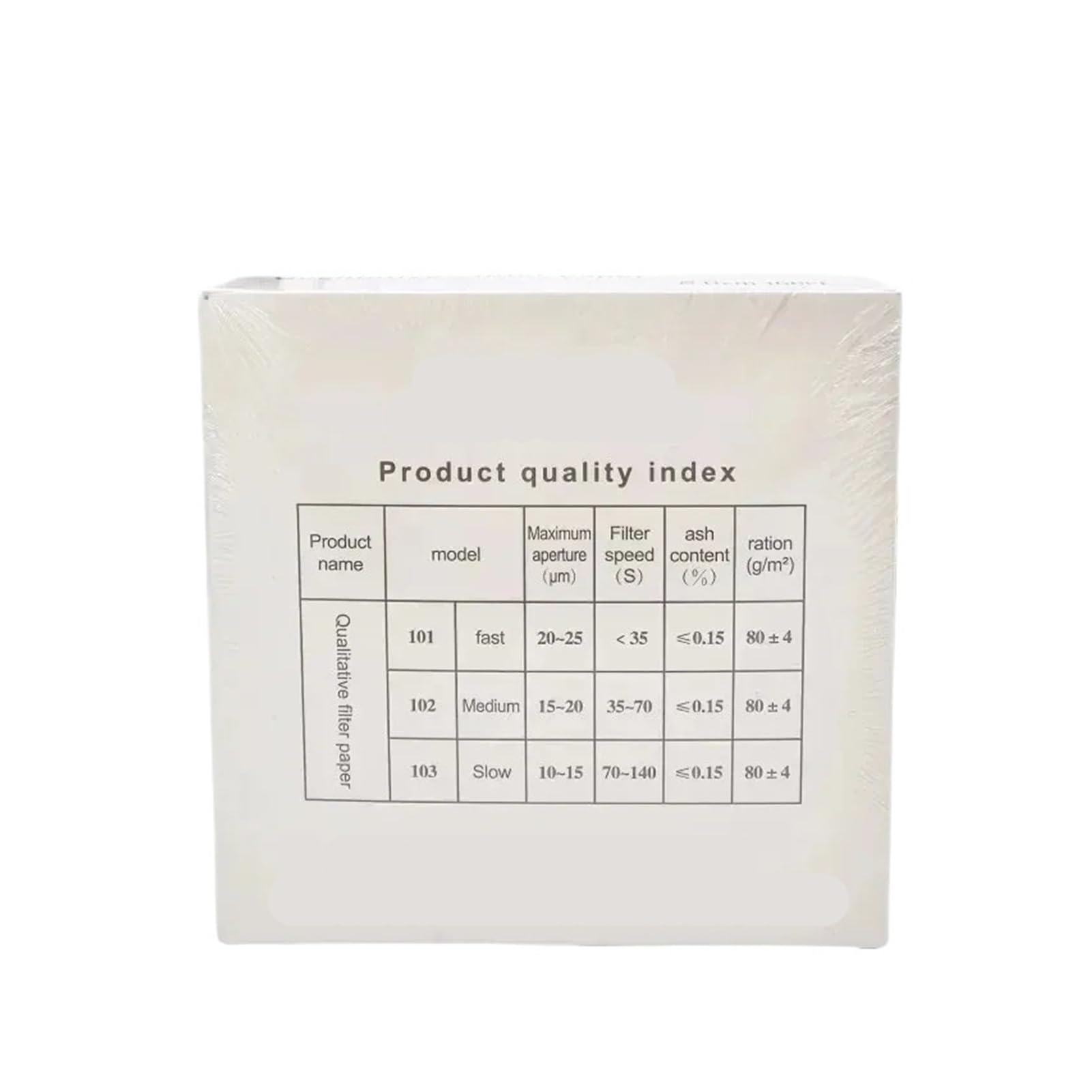 Papel de filtro cuantitativo Papel de filtro circular cualitativo for detección de aceite. Diámetro disponible: 7, 9, 11 y 12 cm.(11cm 101)