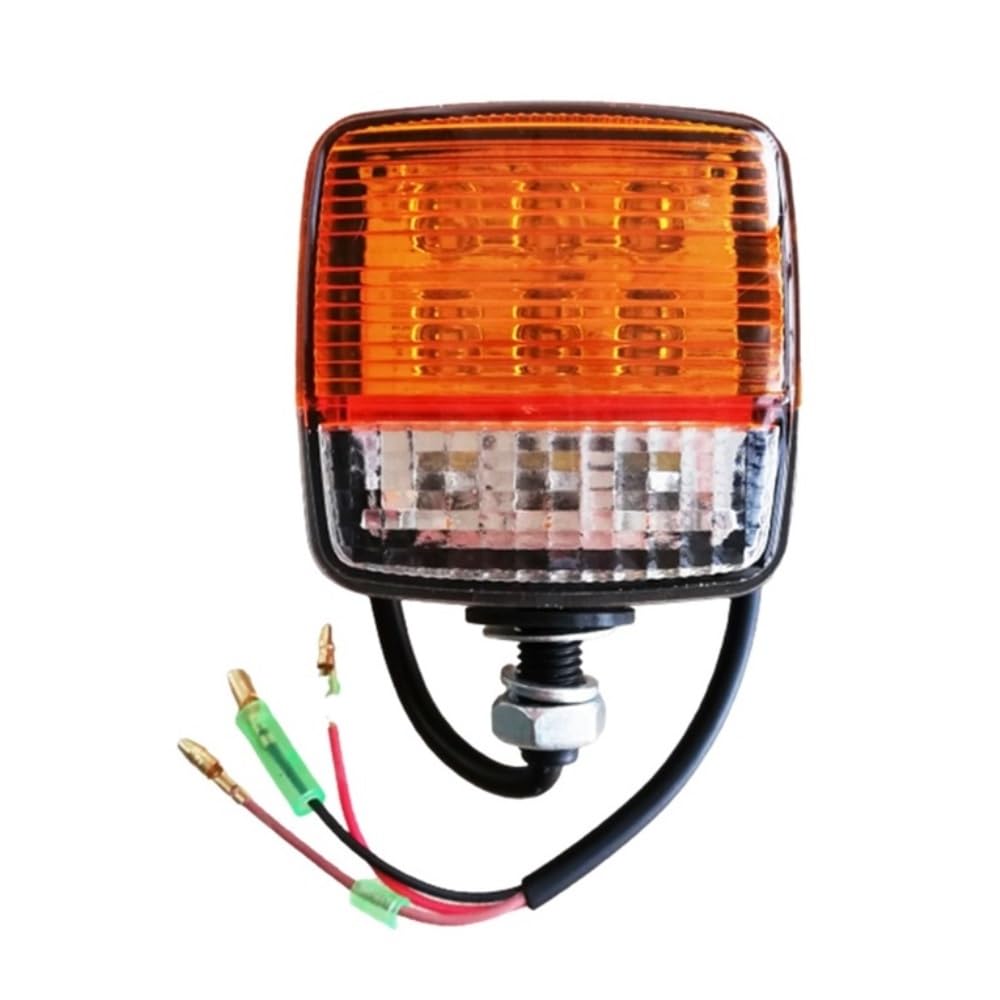 Clignotant moto LED double face 12V-80V indicateur direction avant