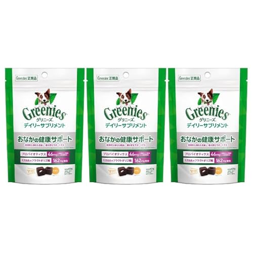 グリニーズ デイリーサプリメント 成犬用 おなかの健康サポート 63g 3個セットのサムネイル