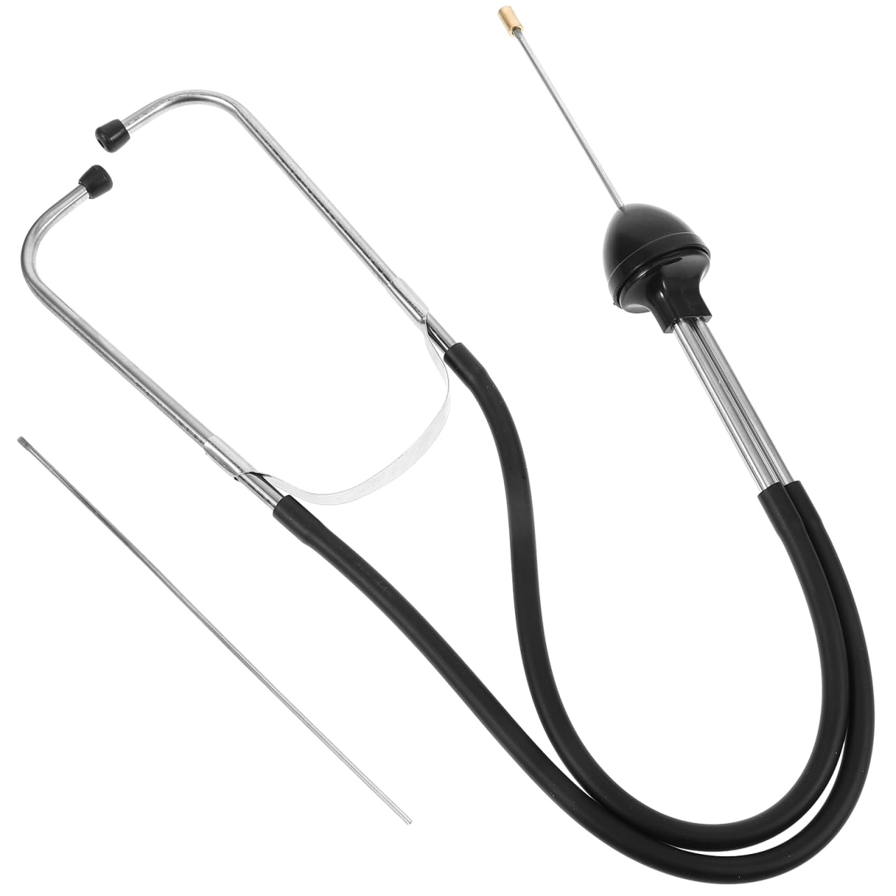 Listen to Miss Water Pipe Leak Detector Stick for Underground Leak Detection with Stainless Steel and Polyethylene Durable Material Easy Sound Testing Tool