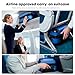 YONSLY Kabinenkoffer mit abnehmbaren Rädern, S Koffer Suitcase Saphirblau, Trolley Reisekoffer, Rollkoffer Handgepäck mit 4 Rollen 360°, Hartschalenreisekoffer, Zahlenschloss, Gummigriff