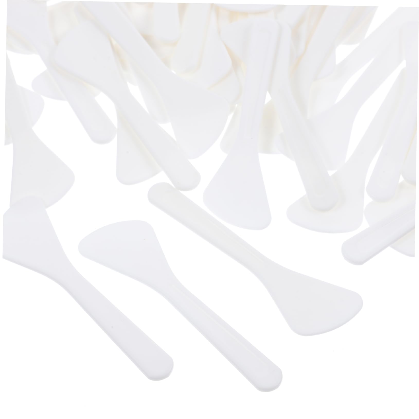 FOMIYES 160 Piezas Cuchara espátula cosmética para el cuidado de la piel crema de mantequilla espátulas de máscara espátula de maquillaje a granel constituir herramienta páginas