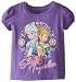 Disney Girls' Frozen Anna and Elsa T-Shirt
