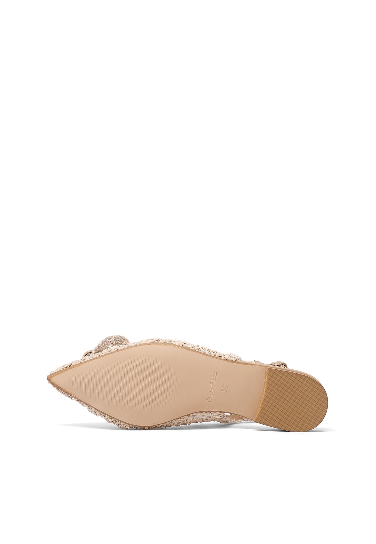 QUEEN HELENA Ballerine Eleganti Scarpe Basse con Cinturino Donna ZM9997