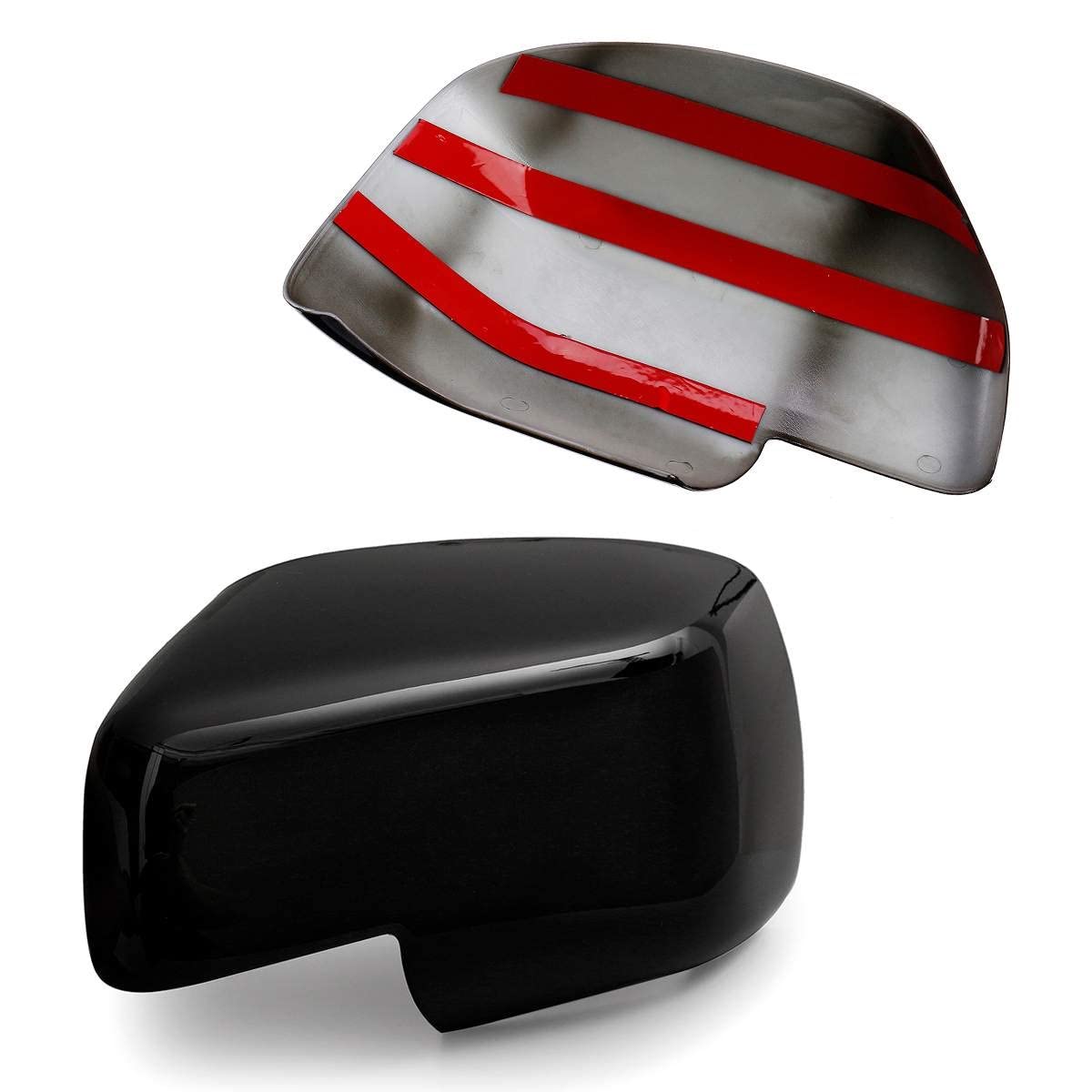 Calotte specchietti per L&And R&Over per Discovery 3 2005-2009 per Freelander 2 2006-2009 per Discovery 2004-2009 Tappi per Specchietti Retrovisori Laterali Pezzi modificati