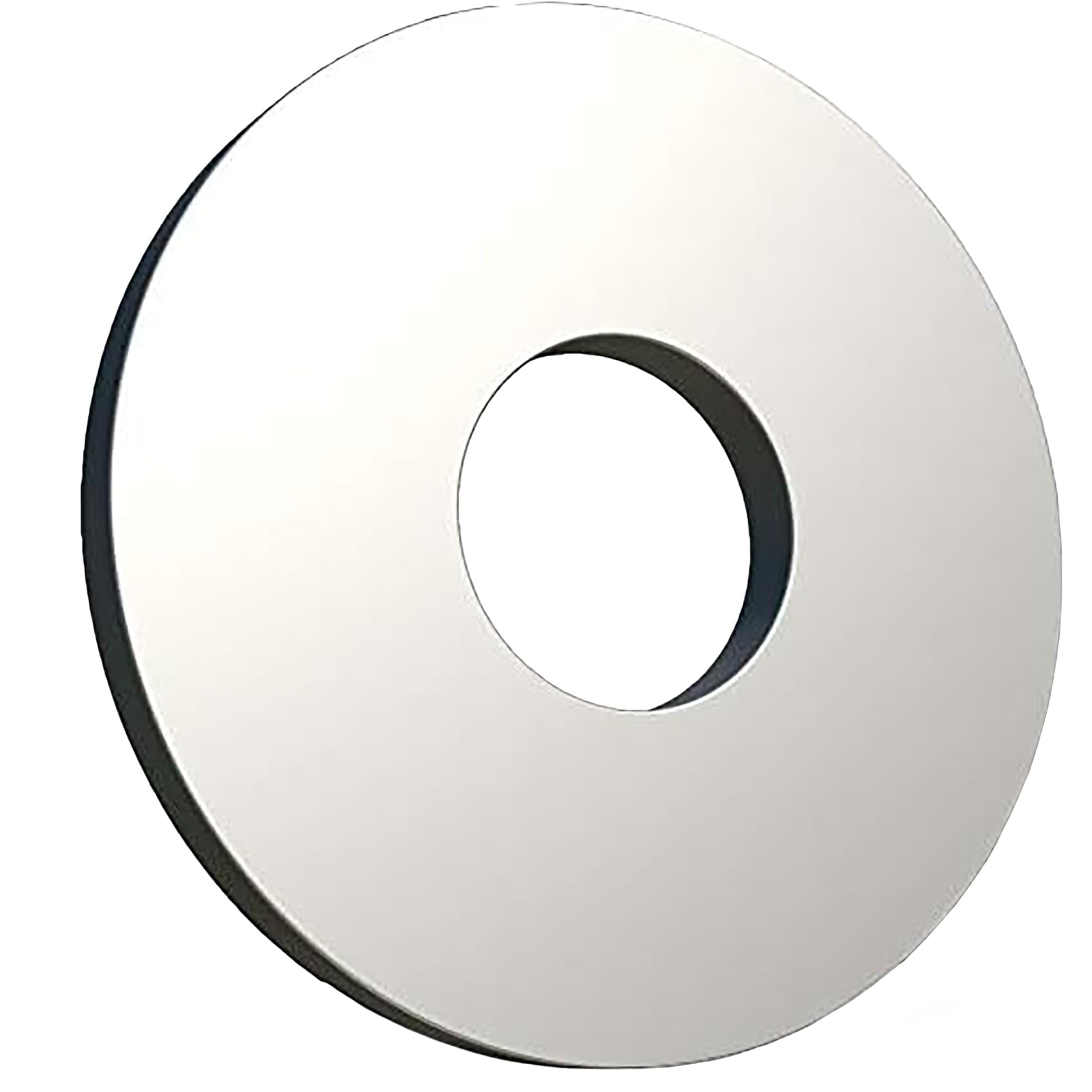 M16 Flat Penny Washer (Pack of 10) Large OD Plain Wide Round Metal Alloy Steel Washers for Screws – Zinc Coated Plated Galvanized Heavy Duty According to Standart ISO7093 M16 (17mm x 50mm)