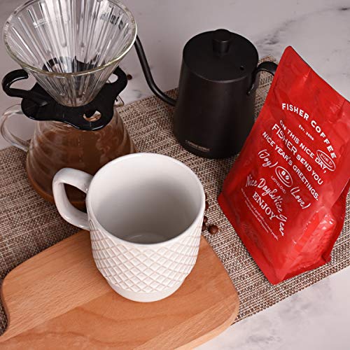 Bosmarlin Large Ceramic Stackable Coffee Mugs Set Of 6, 17 Oz, Dishwasher And Microwave Safe (White, 17 Oz) #TOP5