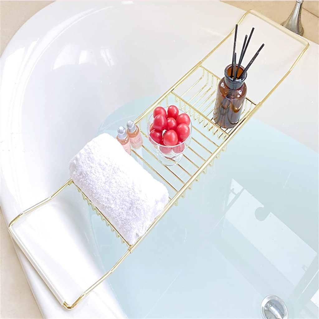 VIDI Retractable Stainless Steel Bathtub Storage Rack Multifunctional Towel Accessories
