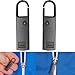 Produktbild Reißverschluss Anhänger zur Reparatur, 2 Stück, aus Metall, in Schwarz, Ersatz Zipper für Reissverschluss, RV Schieber für Mantel, Koffer, Jeans, Tasche, Reißverschlussanhänger Puller Laschen